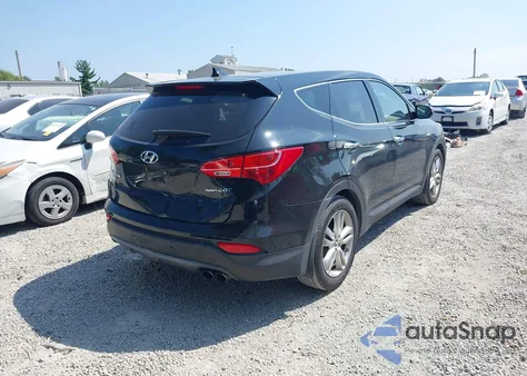 2013 Hyundai Santa Fe Sport 2.0T from USA, damaged, VIN 5XYZW3LA7DG022590
